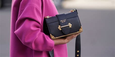 rebel but refined Prada bags